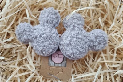 Szürke mickey hajgumi