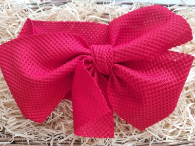 Piros masnis hajpánt 