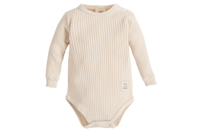 Bézs hosszú ujjú body  - Natural Harmony