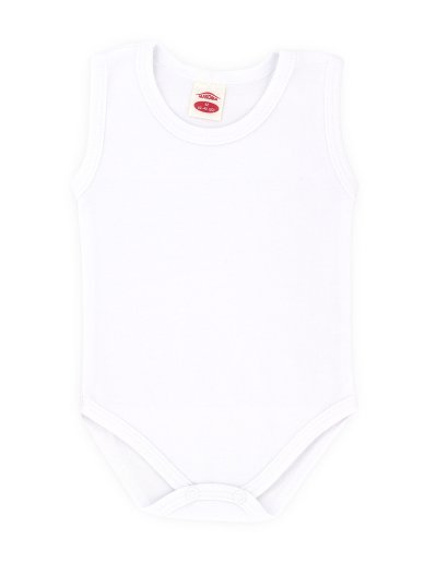 Fehér ujjatlan trikó