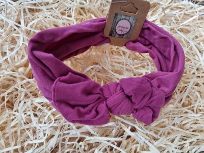 Bíbor masnis hajpánt