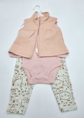 Baglyos púder szett