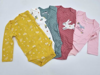 Kislány hosszú ujjú body csomag